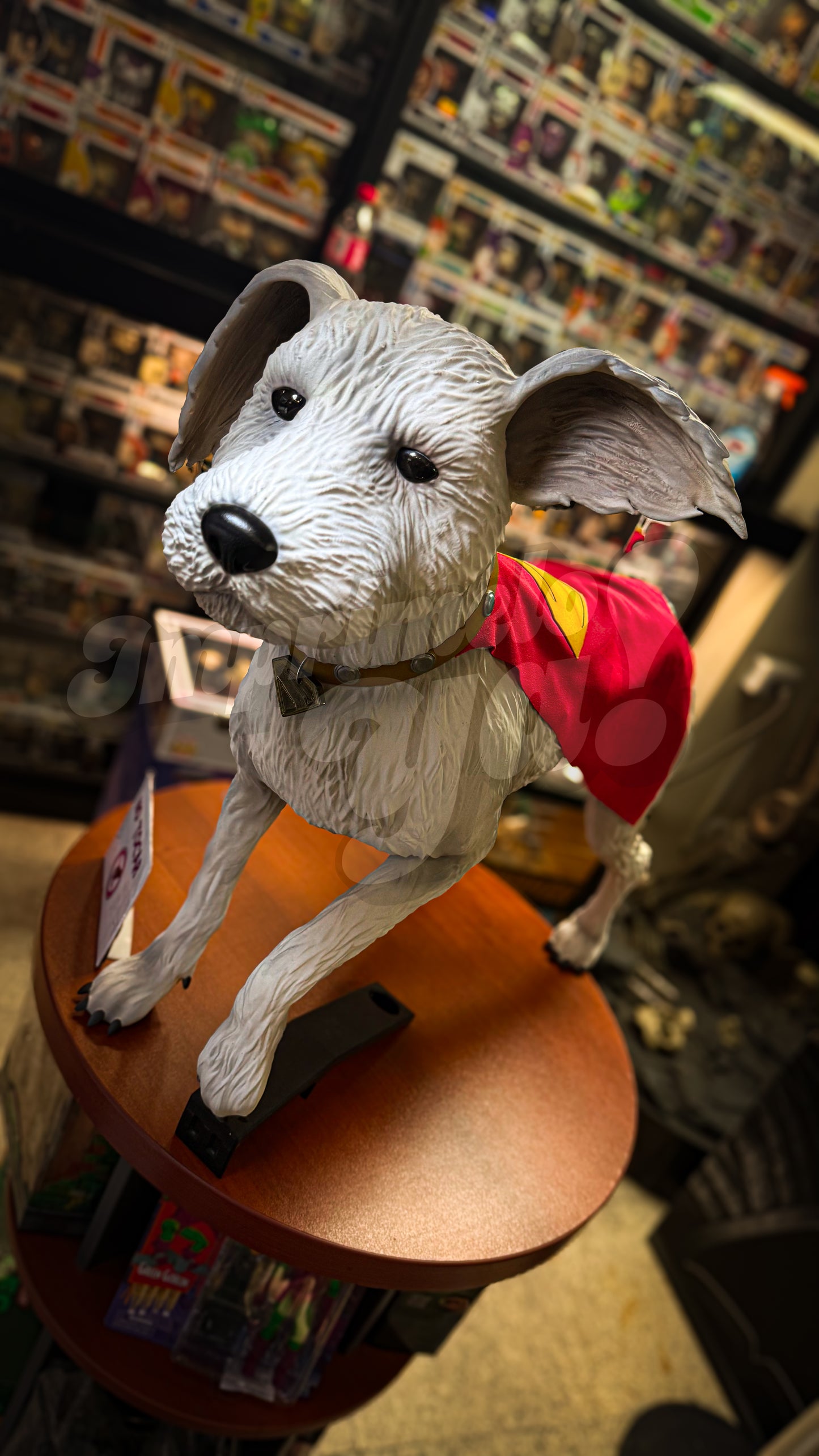 Krypto Estatua Escala 1:1 Impresa en 3D - Superman 2025